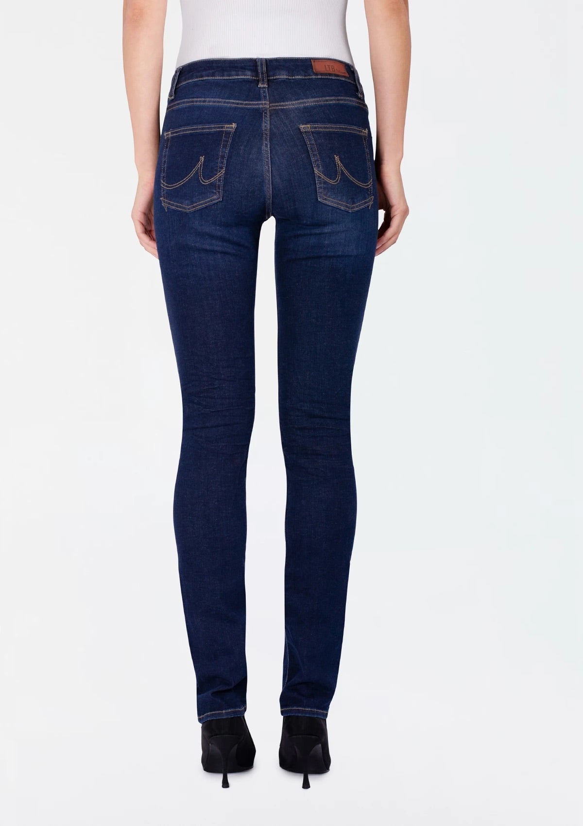 LTB Aspen Y mid rise slim straight leg jean SIAN – didis.com.au