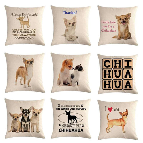pillowcase for chihuahua lovers