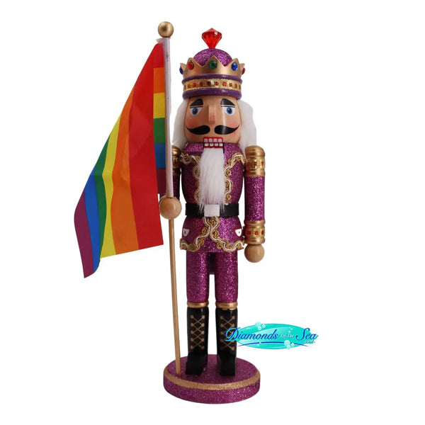 Pride Nutcracker | Santa's Workshop Inc. | Coastal Gifts Inc