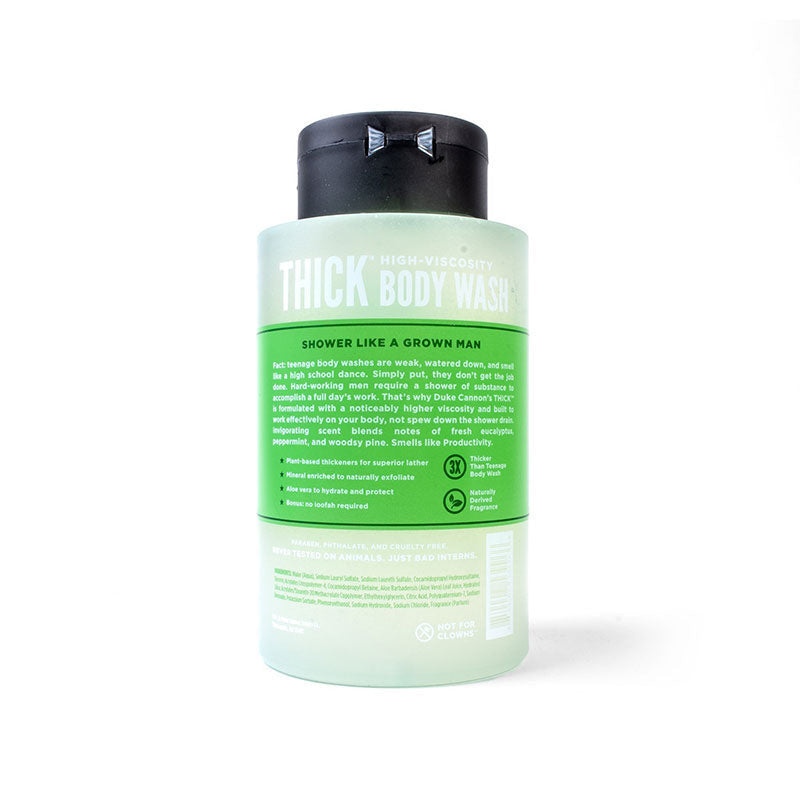 Duke Cannon Cold Shower Ice-Cold Body Scrub