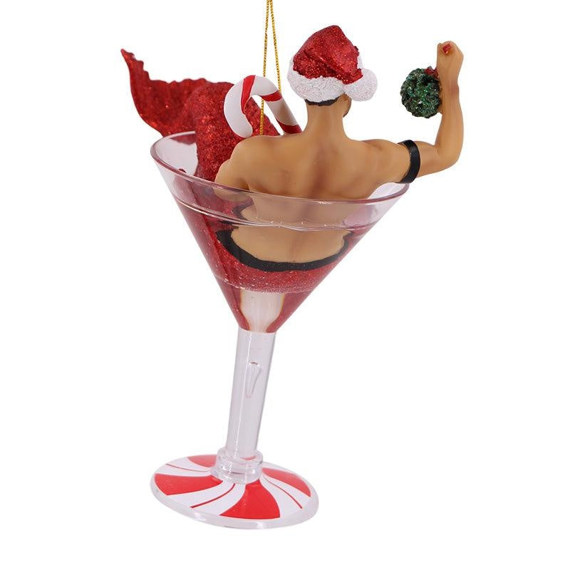 Smokin' Hot Merman Christmas Ornament | December Diamonds