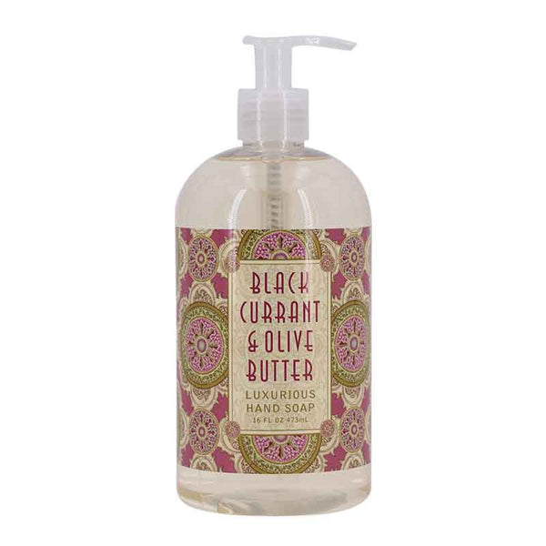 Black Currant & Olive Oil Liquid Soap | Greenwich Bay Trading Company | Coastal Gifts Inc