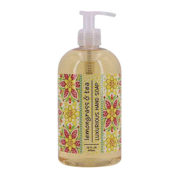 Lemongrass & Tea Liquid Soap | Greenwich Bay Trading Company | Coastal Gifts Inc