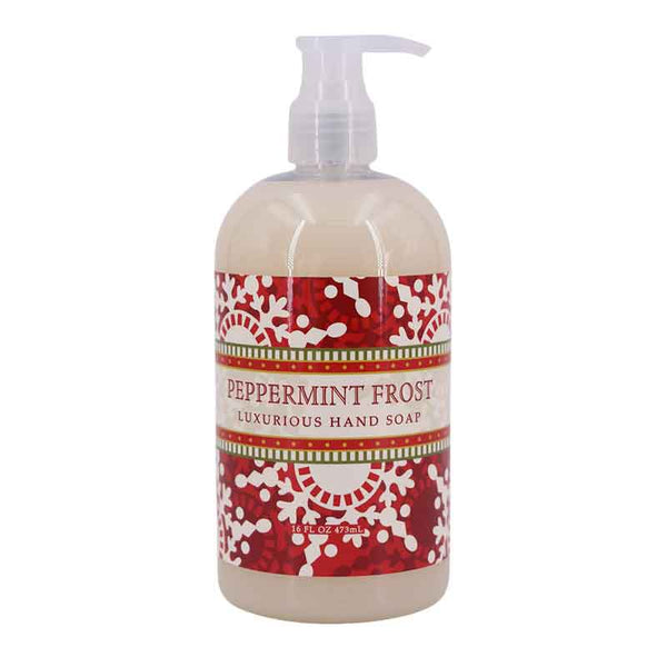 Peppermint Frost Liquid Soap | Greenwich Bay Trading Company | Coastal Gifts Inc