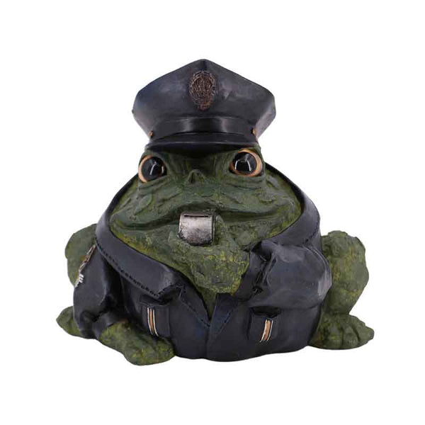 Cop O'Malley Toad Figurine | GSI Home Styles | Coastal Gifts Inc