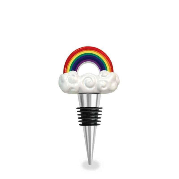 Rainbow Cloud Wine Bottle Stopper | Wild Eye Designs | Coastal Gifts Inc