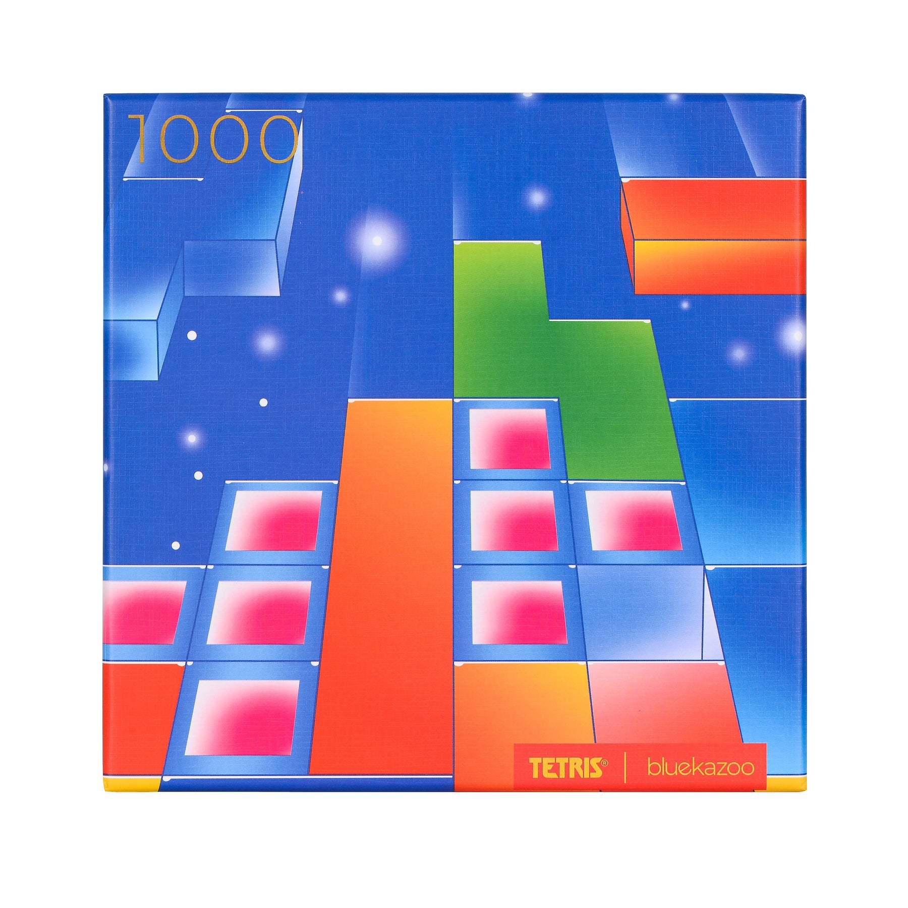 Tetris® 1989 Jigsaw Puzzle - 1,000 Piece Tetris Puzzle | Blue Kazoo