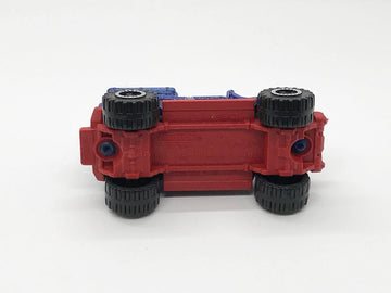 Matchbox Blue and Gray Jeep Wrangler Superlift (2011