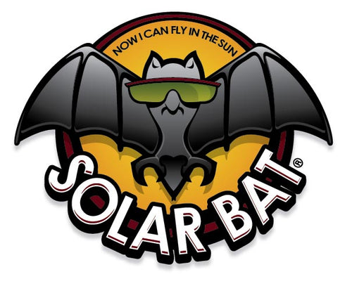 Solar Bat Sunglasses - Performance Polarized Floating Bat 1 - Gray