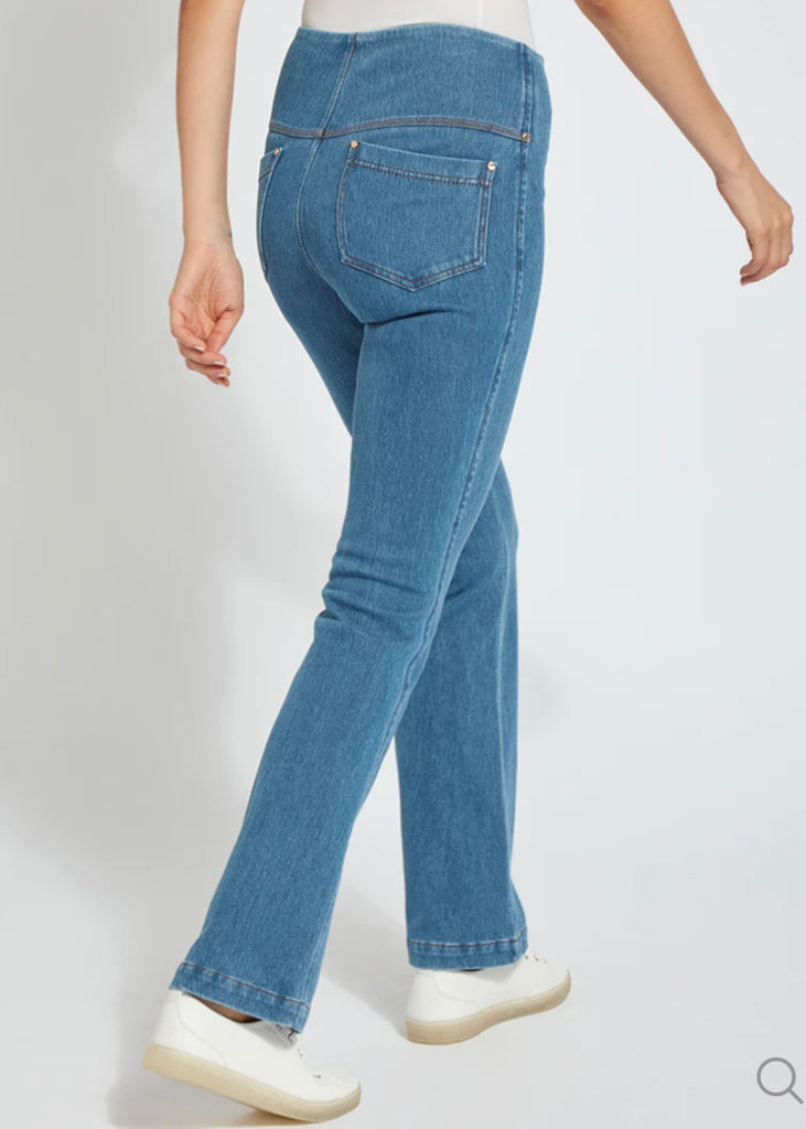 Lysse, Baby Bootcut Jeans in Blue, Cristal Boutique