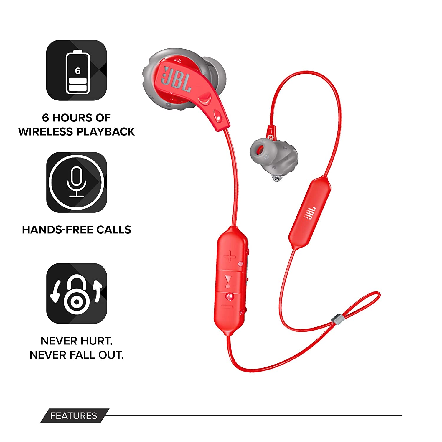 Jbl Endurance Run BT Proof in-Ear Headphones – GMS