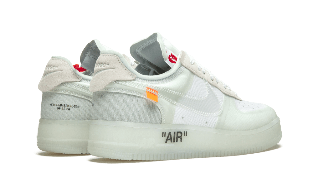 nike off white air force white