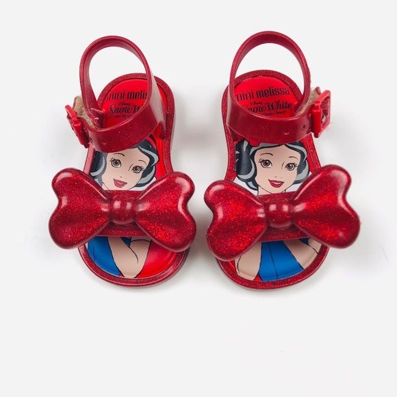 mini melissa snow white sandal