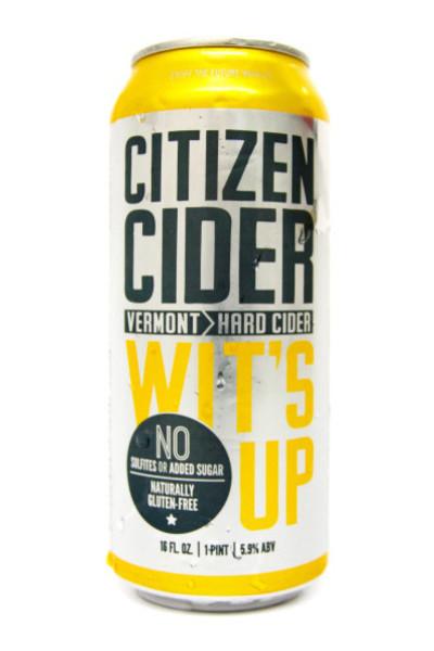 Beer | Citizen Cider Wit S Up | Beer Delivery In Cambridge – City Liquors  Cambridge