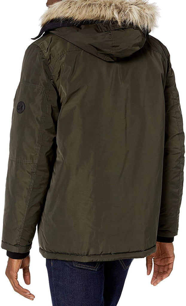 calvin klein men's alternative parka