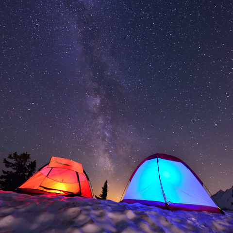 Stargazing on the beach Cape Lookout North Carolina