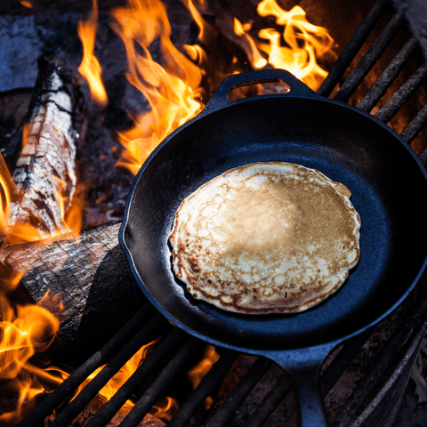 Yummy make ahead campfire pancakes 