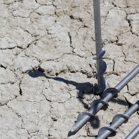 GroundGrabba Pro ground anchors work perfectly in desert ground.