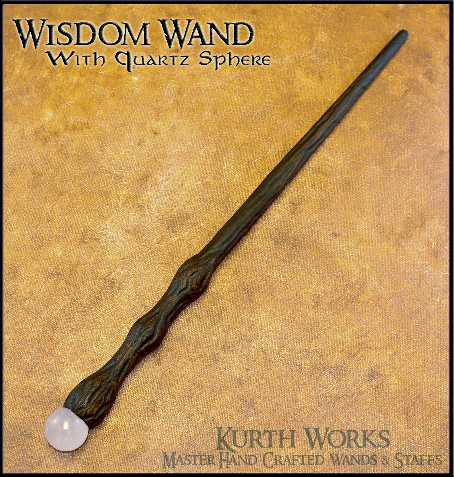 Kurth works Master hand Crafted Wands and staffs