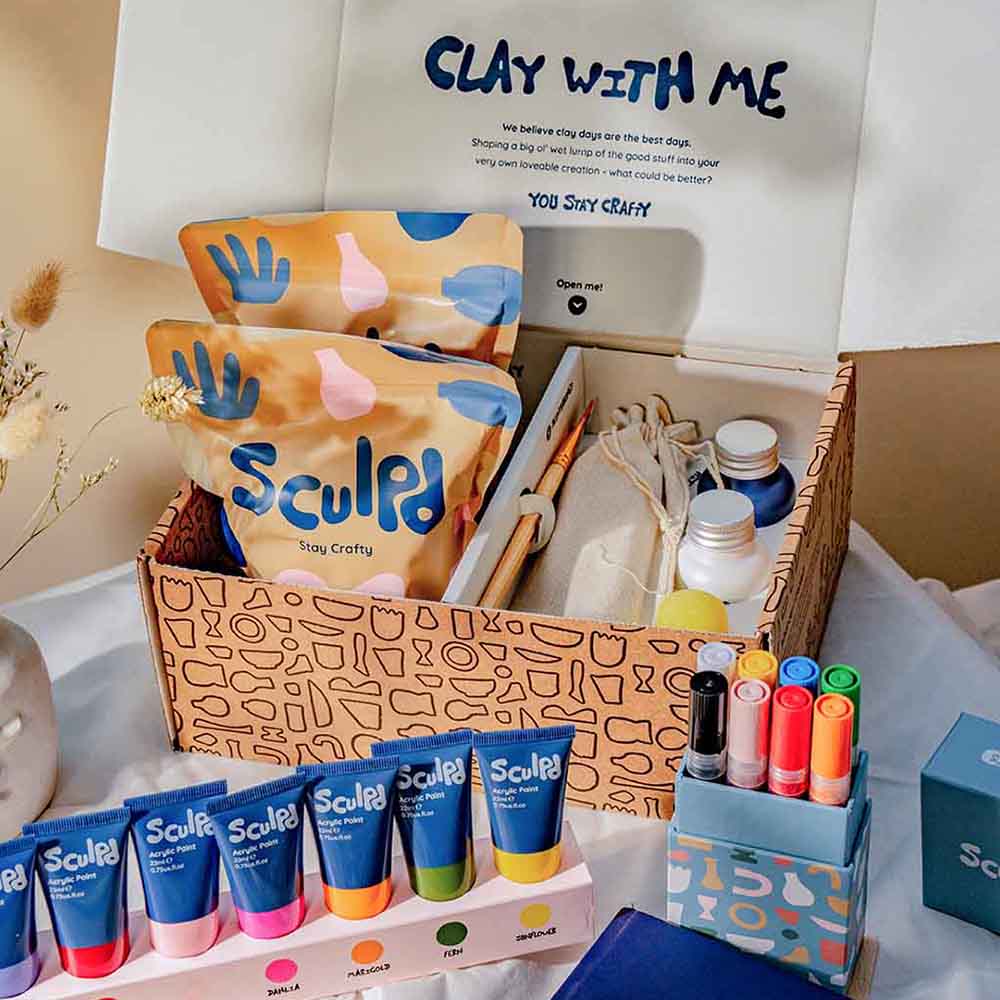 Sculpd Kids Painting Craft Kit 4-6 Years