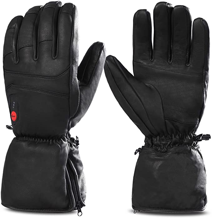 stylish heated gloves