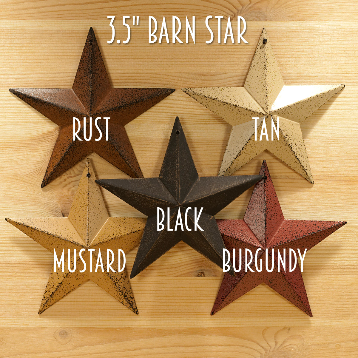 Barn Star 3 5 Tin Muskoka Mercantile