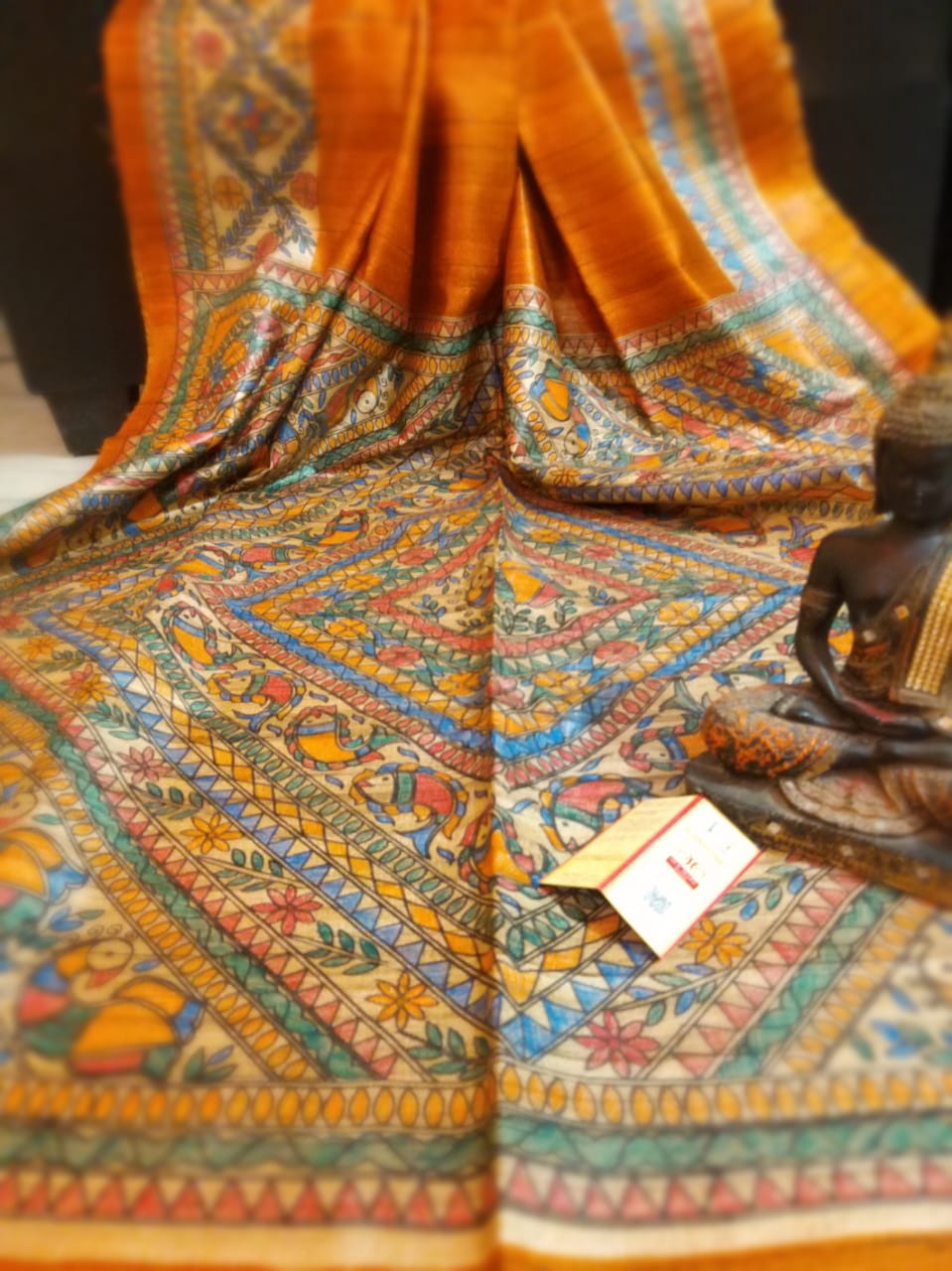 Pattachitra Handpainted Silk