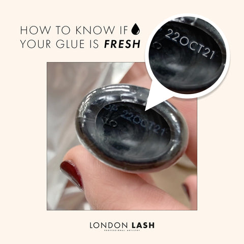 How Lash Techs will know how fresh is London Lash glue