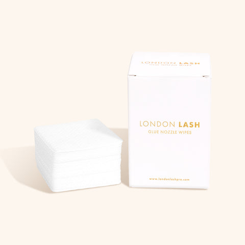 Lint free lash glue nozzle wipes for eyelash extension glue