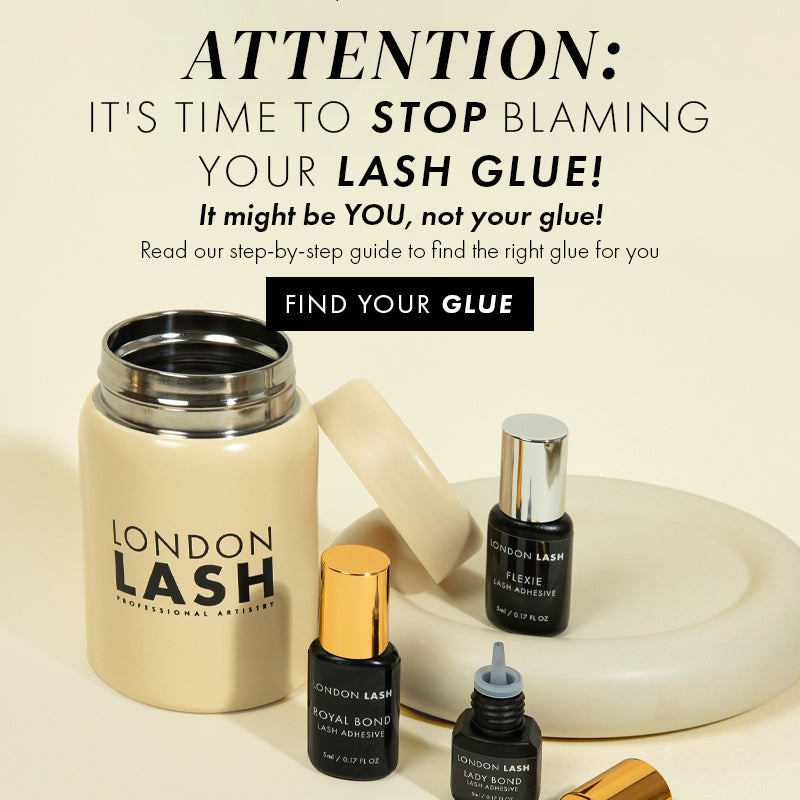 Glue Storage from London Lash Pro