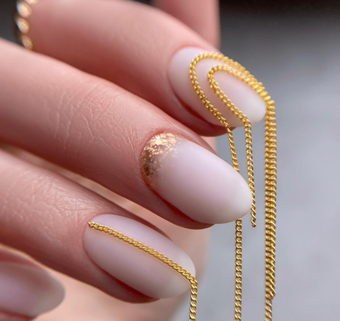 TikTok nail trend with 3D embellishments