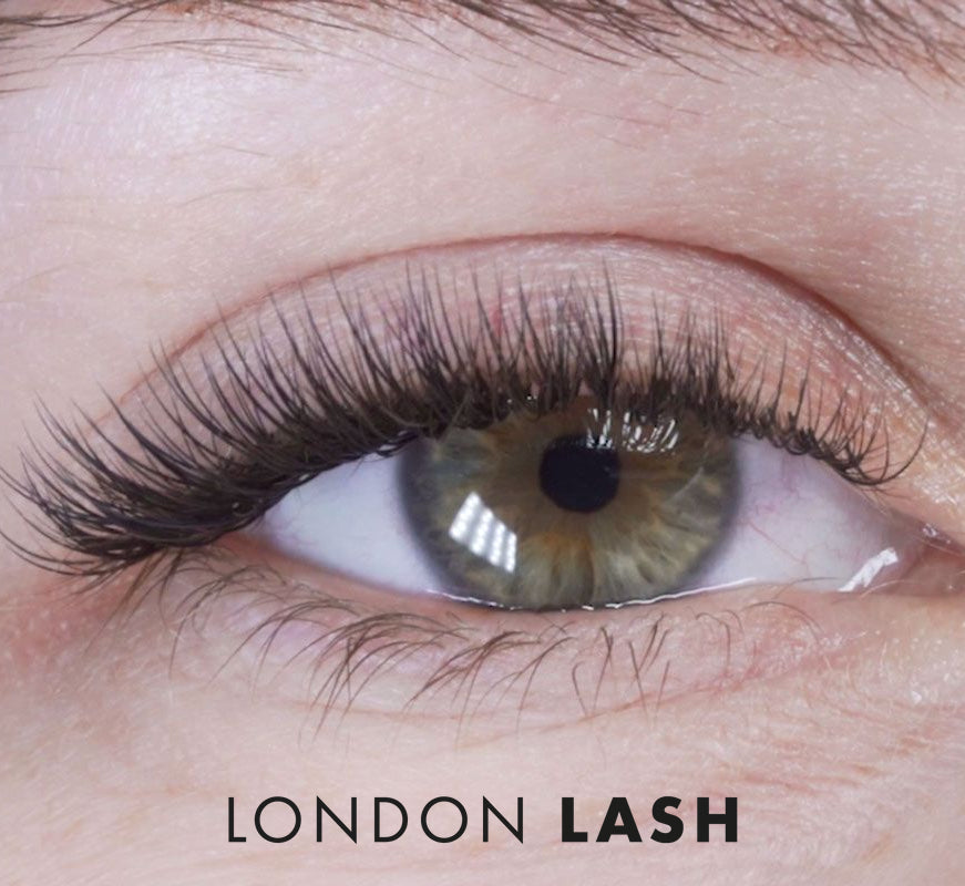 Hybrid Lash Set using London Lash Extensions