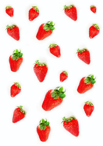Strawberries for strawberry lemonade recipe
