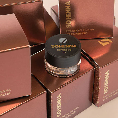 An image of So Henna henna brow powder in shade 'Espresso'