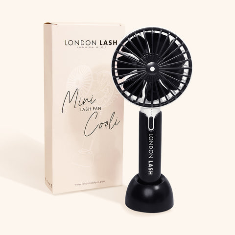 Lash fan for lash glue fumes and drying eyelash glue quicker