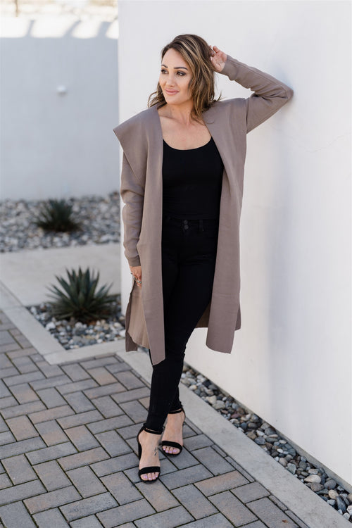 Duster Cardigan Camel – Top Shelf Wardrobe