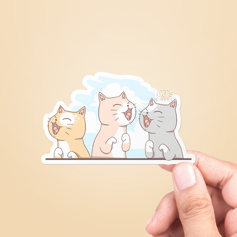Cute cats' Sticker