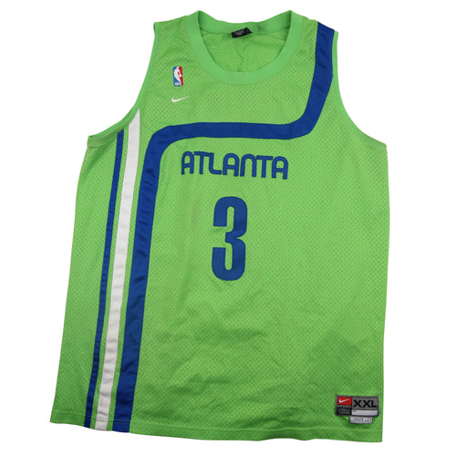 Shareef Abdur-Rahim Atlanta Hawks Basketball Nike Rewind Jersey Nba Sz –  Rare_Wear_Attire