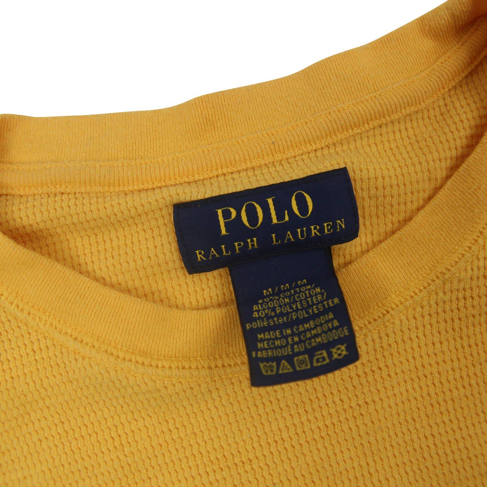 Polo Ralph Lauren Polo Bear Thermal Shirt - M – Jak of all Vintage