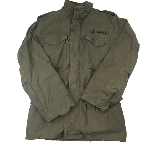 Vintage Military Surplus US Arm OG-107 Cold Weather Jacket - MT