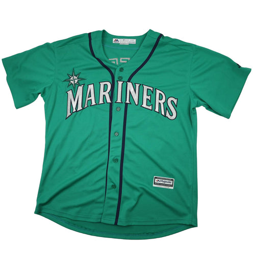 NWT Majestic Seattle Mariners #24 Ken Griffey Jr Baseball Jersey