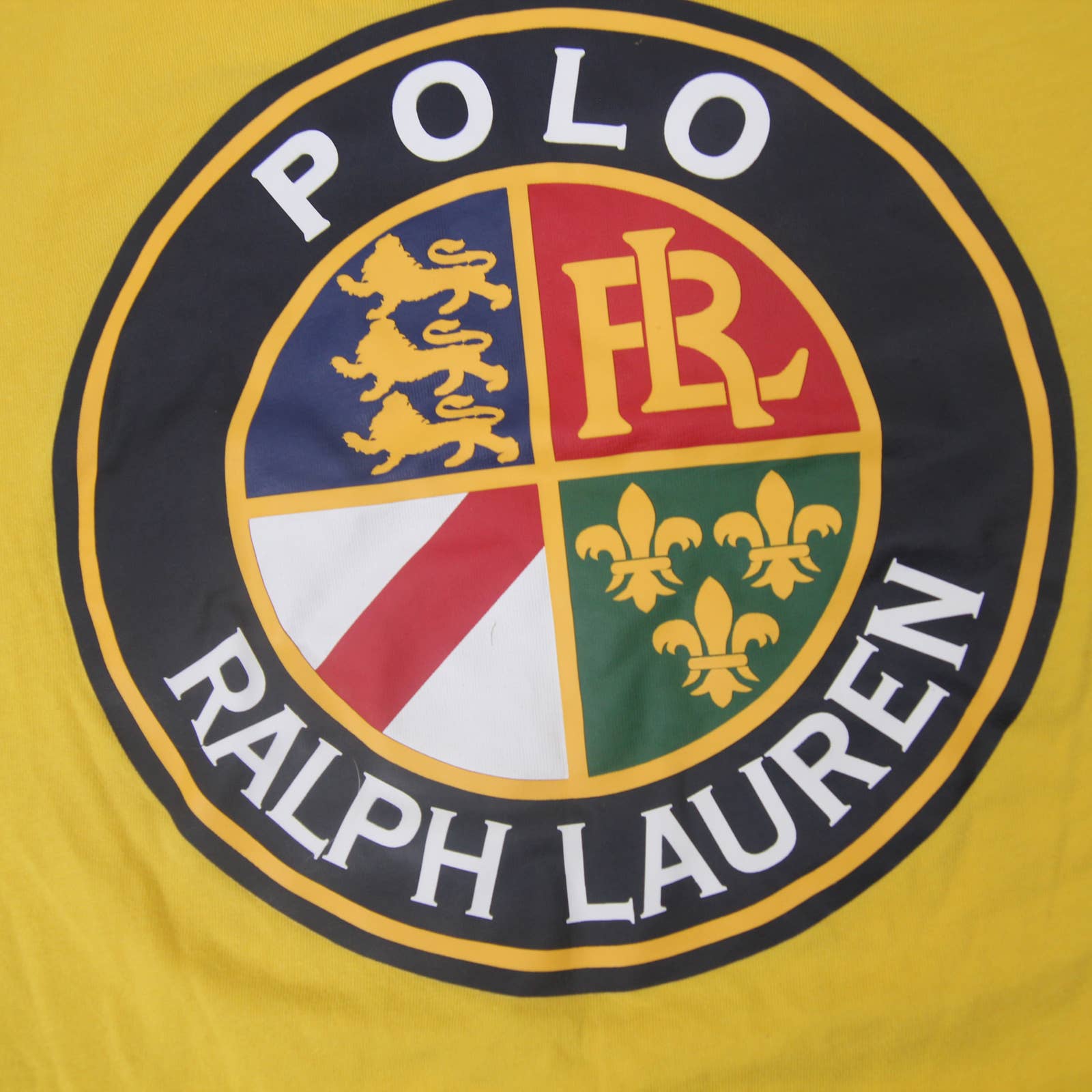 Polo Ralph Lauren Cookie Crest Graphic Long Sleeve T Shirt - L – Jak of all  Vintage