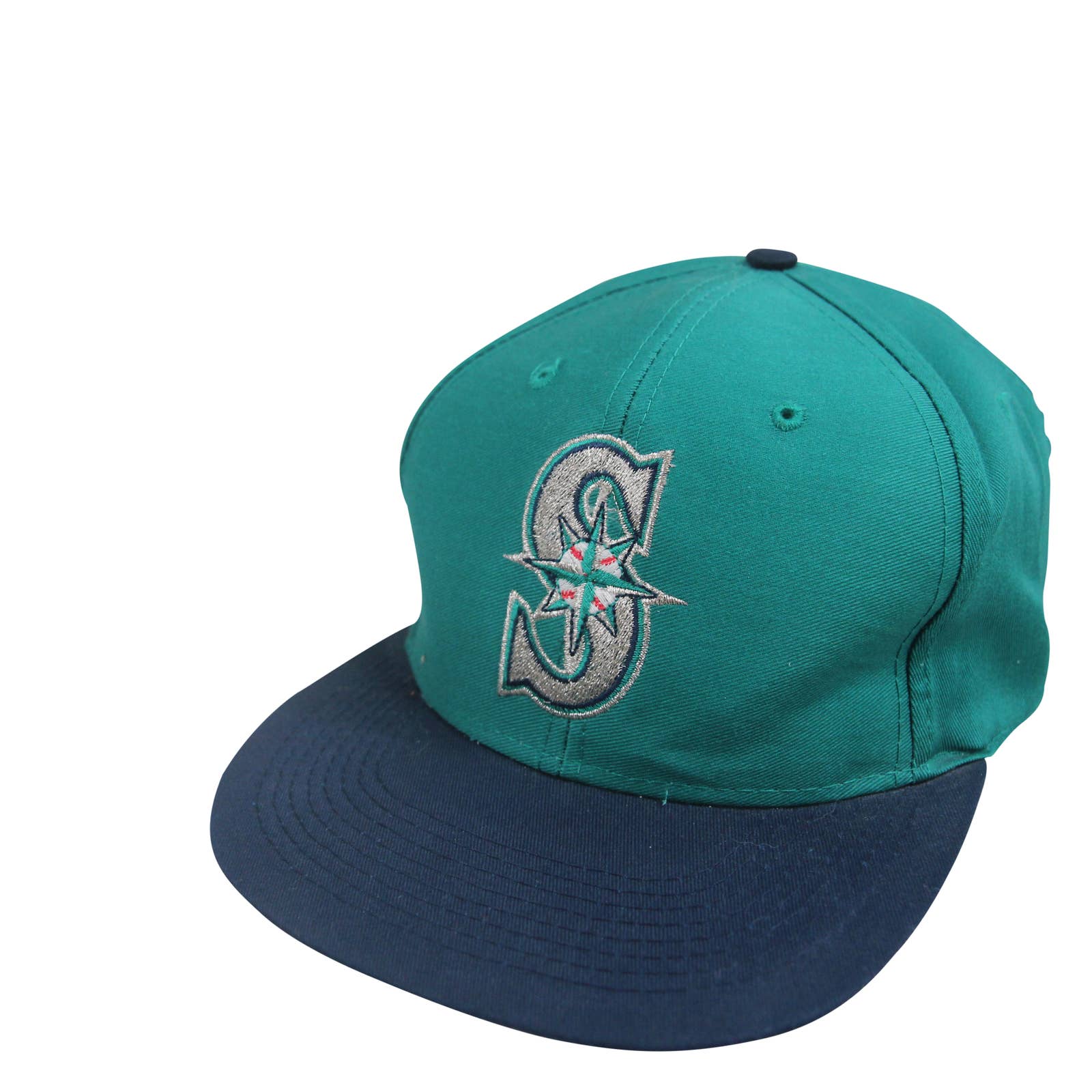 Vintage Logo 7 Seattle Mariners Snapback Hat - OS – Jak of all Vintage