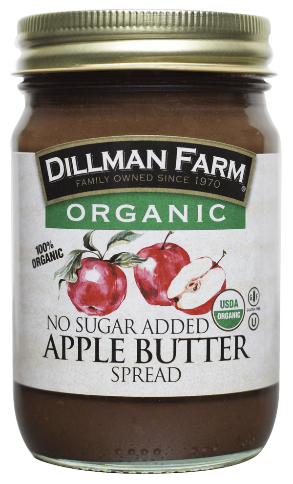 Organic No Sugar Added Apple Butter Spread | Dillman Farm