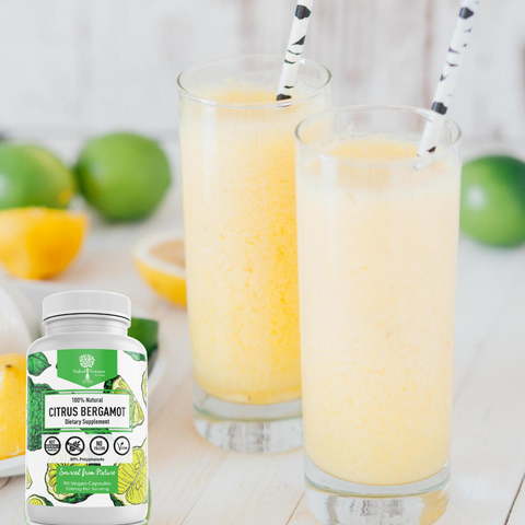 lemon and line detoxifier juice