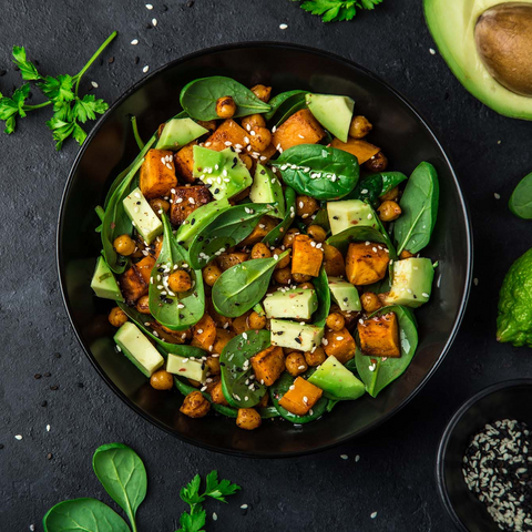 Pumpkin Avocado Salad 