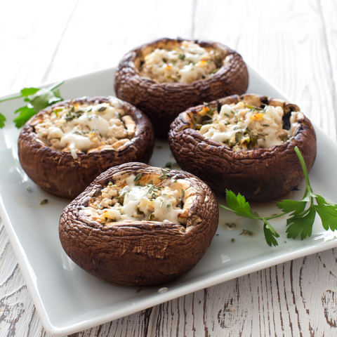 Stuffed Mushrooms with Parmesan and cream Cheese