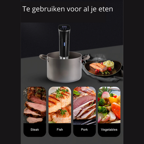 sous vide koken thuistools