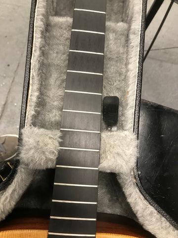 Cleaned Guitar Fretboard