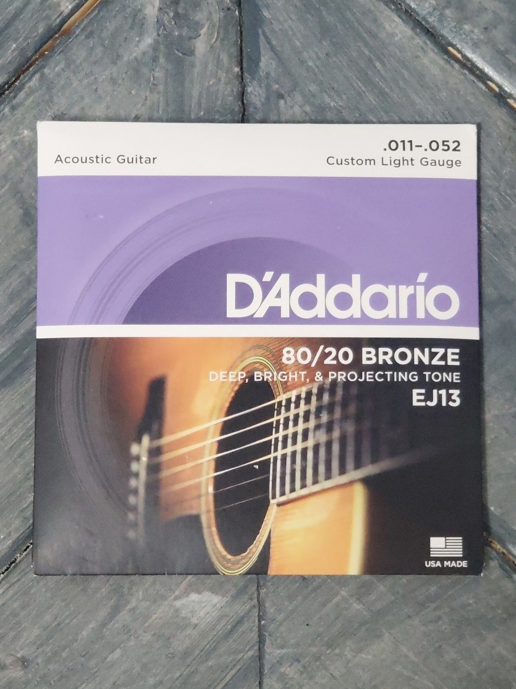 低価格の 新品 D'Addario ダダリオ アコースティックギター弦 EJ13